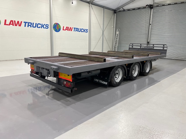 SDC Tri Axle Flatbed Drawbar Trailer