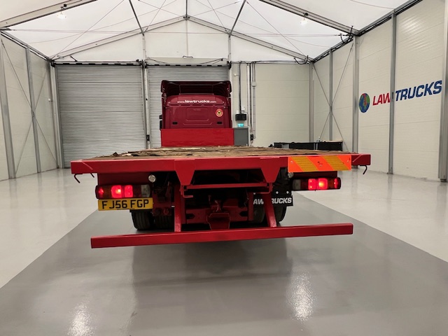 Scania P380 6×2 10 Tyre Rear Lift Sleeper Cab Flatbed
