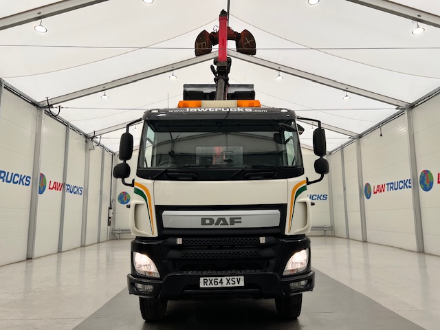 DAF CF 400 8×4 Day Cab Steel Tipper Grab