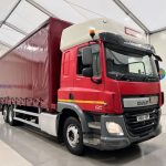 DAF CF 290 6×2 Rear Lift Sleeper Cab Curtainsider - thumbnail