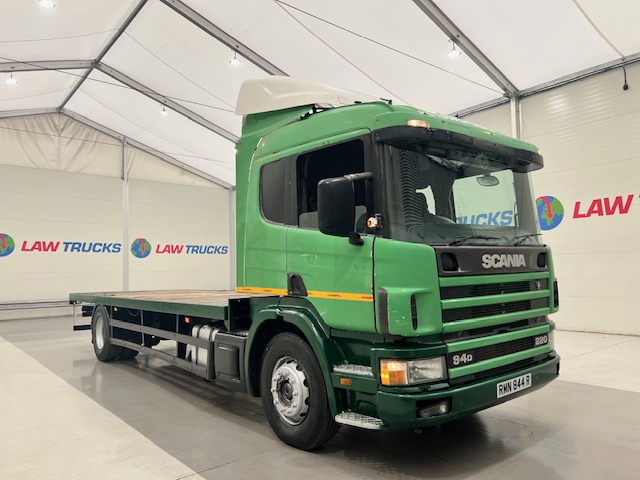 Scania P94 220 4×2 Sleeper Cab Flatbed
