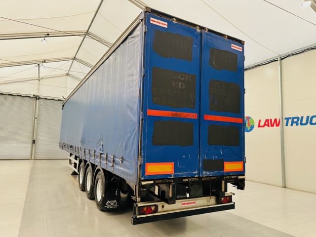 Montracon Tri Axle Curtainsider Trailer