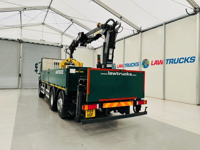 DAF CF75 310 Rear Lift Day Cab Dropside Brick Grab
