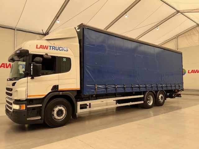 Scania P280 6×2 Highline Rear Lift Curtainsider