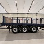 Wheelbase Tri Axle Flatbed Drawbar Trailer - thumbnail