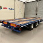 Adwell Tandem Axle Flatbed Drawbar Trailer - thumbnail
