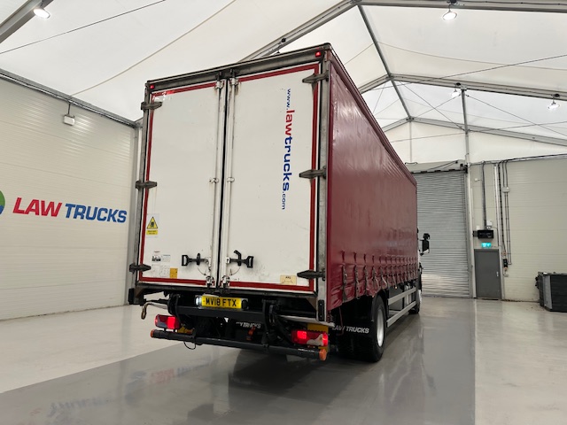 Scania P250 4×2 Sleeper Cab Curtainsider