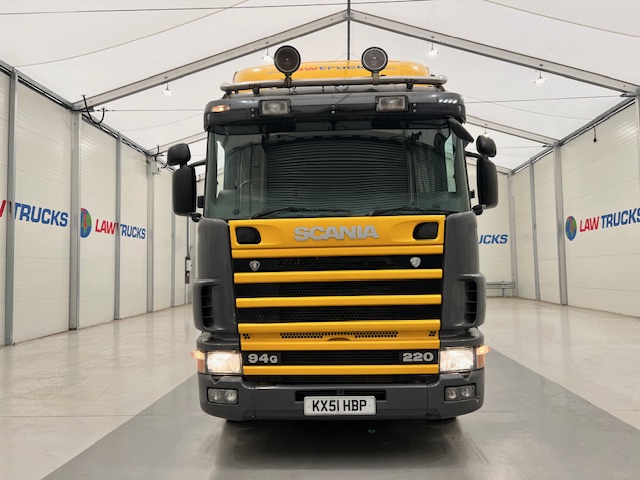 Scania R94 220 4×2 Sleeper Cab Box Van Manual