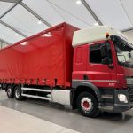 DAF CF 290 6×2 Rear Lift Sleeper Cab Curtainsider - thumbnail