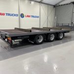 SDC Tri Axle Flatbed Drawbar Trailer - thumbnail