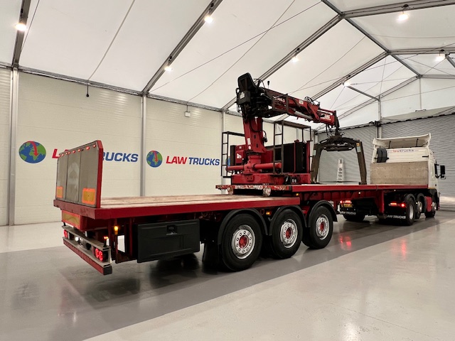 Volvo FM 450 Tractor Unit with Corus Brick Grab Trailer