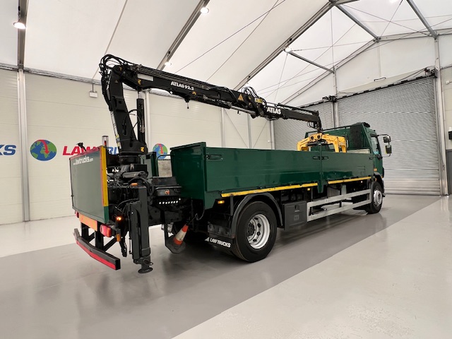 Daf LF55 220 Day Cab Dropside Crane