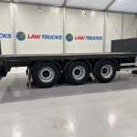 Montracon Tri Axle Flatbed Drawbar Trailer - thumbnail