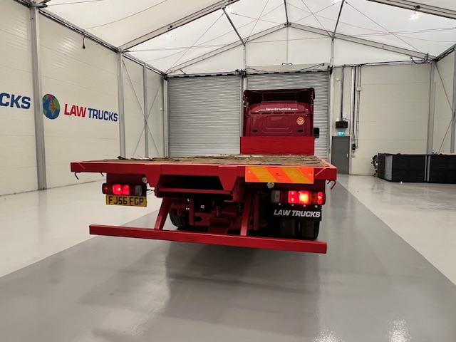 Scania P380 6×2 10 Tyre Rear Lift Sleeper Cab Flatbed