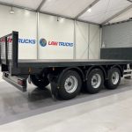 Montracon Tri Axle Flatbed Drawbar Trailer - thumbnail
