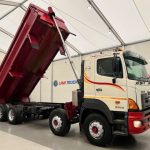 Hino 3241 700 8×4 Sleeper Cab Steel Tipper - thumbnail