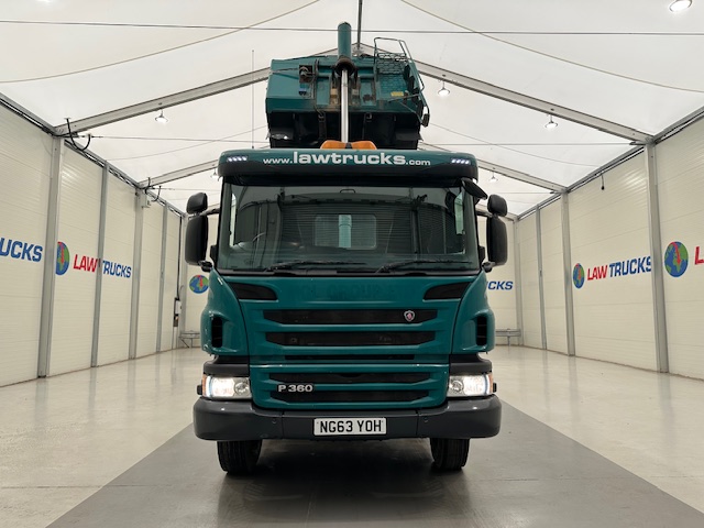 Scania P360 8×4 Rest Cab Tipper Manual