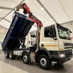 DAF CF85 410 8×4 Day Cab Steel Tipper Grab - thumbnail
