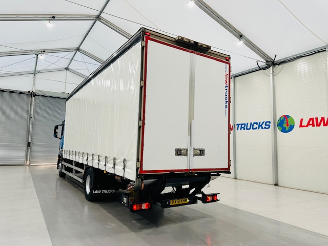 Mercedes Actros 1830 Sleeper Curtainsider Box Van
