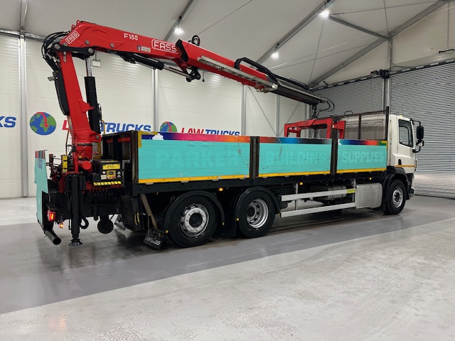 DAF CF 370 6×2 Rear Lift Dropside Brick Grab Manual