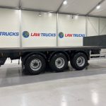 Montracon Tri Axle Flatbed Drawbar Trailer - thumbnail
