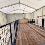 Wheelbase Tri Axle Flatbed Drawbar Trailer - thumbnail