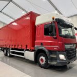 DAF CF 290 6×2 Rear Lift Sleeper Cab Curtainsider - thumbnail