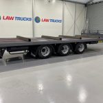 SDC Tri Axle Flatbed Drawbar Trailer - thumbnail