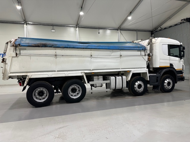 Scania P400 8×4 Sleeper Cab Tipper Manual