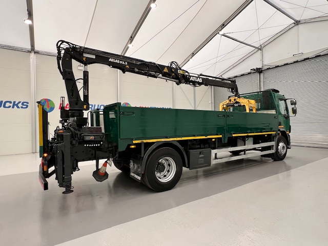 Daf LF55 220 Day Cab Dropside Crane