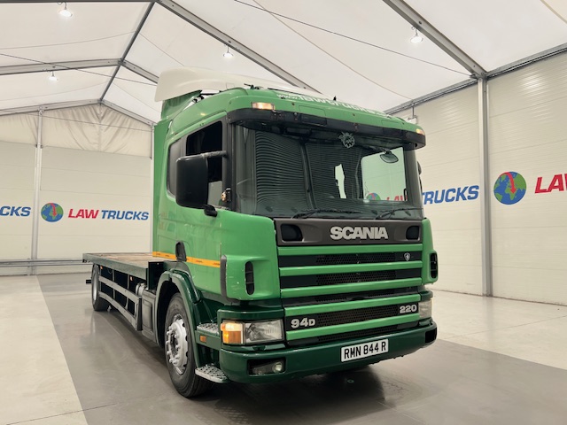 Scania P94 220 4×2 Sleeper Cab Flatbed