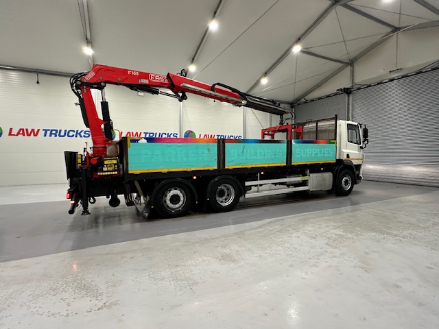 DAF CF 370 6×2 Rear Lift Dropside Brick Grab Manual
