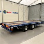 Adwell Tandem Axle Flatbed Drawbar Trailer - thumbnail