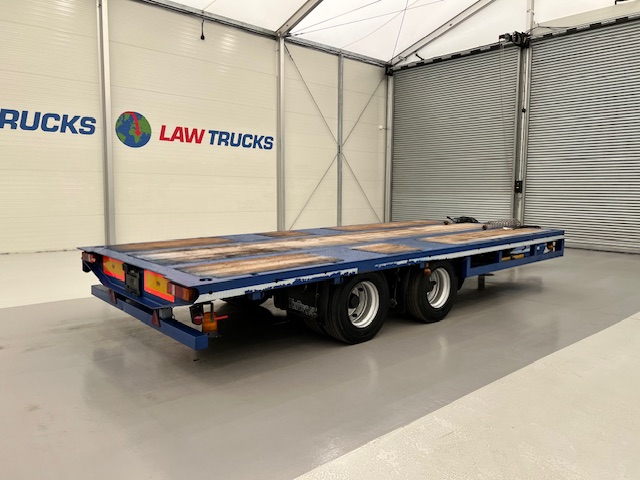 Adwell Tandem Axle Flatbed Drawbar Trailer