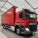 DAF CF 290 6×2 Rear Lift Sleeper Cab Curtainsider - thumbnail