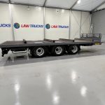 SDC Tri Axle Flatbed Drawbar Trailer - thumbnail