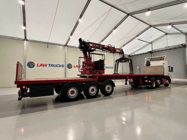 Volvo FM 450 Tractor Unit with Corus Brick Grab Trailer