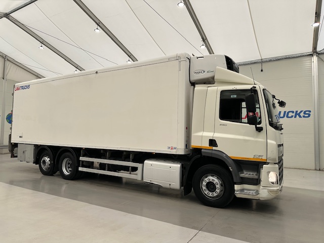 DAF CF 290 6×2 Rear Steer Fridge Box