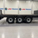 Montracon Tri Axle Flatbed Drawbar Trailer - thumbnail