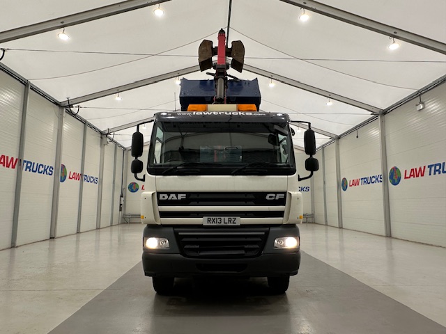 DAF CF85 410 8×4 Day Cab Steel Tipper Grab