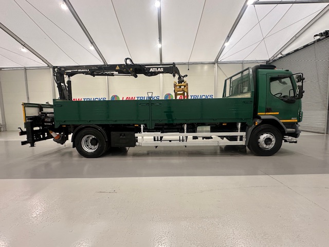 DAF LF55 220 Day Cab Dropside Crane