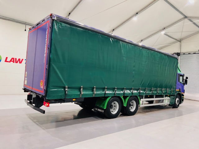 Scania P280 10 Tyre Rear Lift Curtainsider