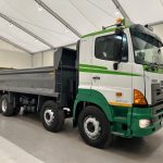 Hino 3241 700 8×4 Sleeper Cab Steel Tipper - thumbnail
