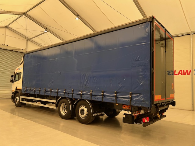 Scania P280 6×2 Highline Rear Lift Curtainsider