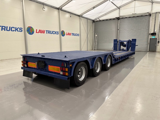 King GTL 48 60 Tri Axle Machinery Carrier Lowloader