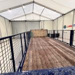 Wheelbase Tri Axle Flatbed Drawbar Trailer - thumbnail