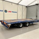 Adwell Tandem Axle Flatbed Drawbar Trailer - thumbnail