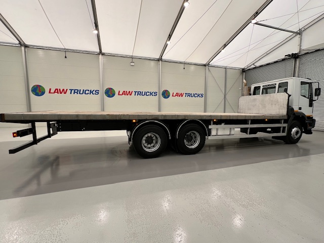 Seddon Atkinson Strato 385 6×4 Double Drive Flatbed