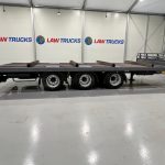 SDC Tri Axle Flatbed Drawbar Trailer - thumbnail