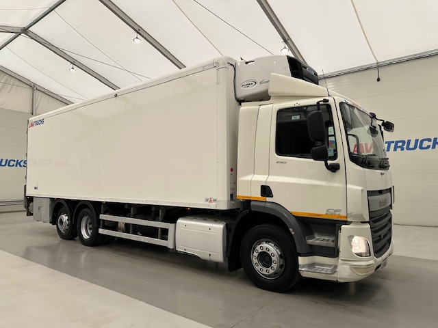 DAF CF 290 6×2 Rear Steer Fridge Box
